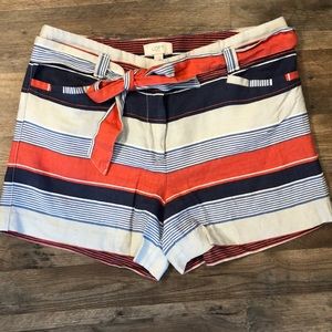 Loft Outlet Shorts with removable belt. Size 4